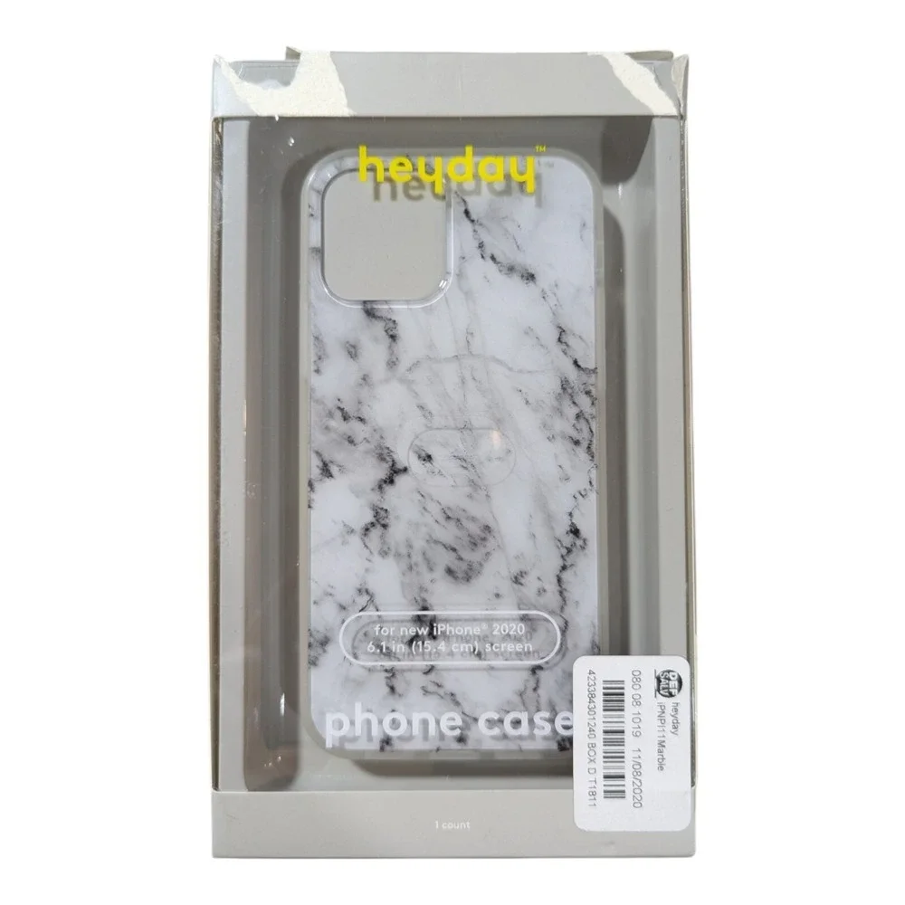 L2. heyday Case For Apple iPhone 12‎ / 12 Pro (6.1 2020) - White Marble